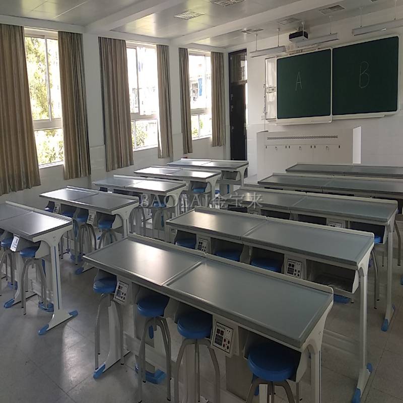 物理实验室布置 内江市中学实验室怎样建立 学校实验桌销售